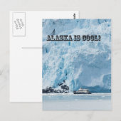 Alaska is cool! briefkaart (Voorkant / Achterkant)