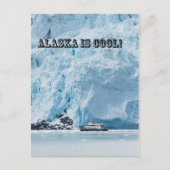 Alaska is cool! briefkaart (Voorkant)