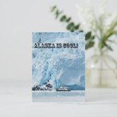 Alaska is cool! briefkaart (Staand voorkant)