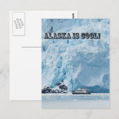 Alaska is cool! briefkaart (Voorkant / Achterkant)