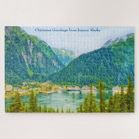 Alaska Juneau Jigzaag Puzzle Legpuzzel (Horizontaal)