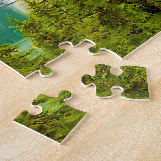 Alaska Juneau kerstgroeten Legpuzzel (Zijkant)