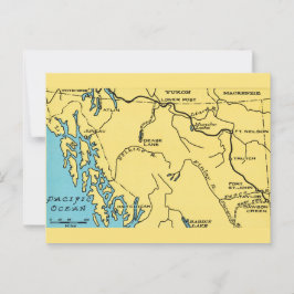 Alaska Kaart Briefkaart