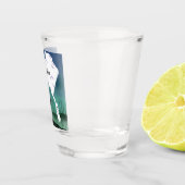 Alaska Kaart en Moose Shot Glas (Rechts)