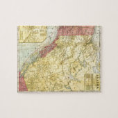  Alaska-kaart Legpuzzel (Horizontaal)