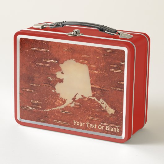 Alaska-kaart op binnenste baarmoedervlek (Voorkant)