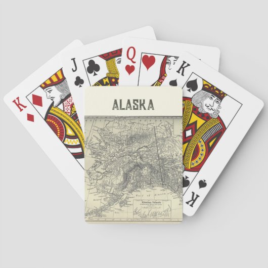 Alaska-kaart Pokerkaarten (Achterkant)