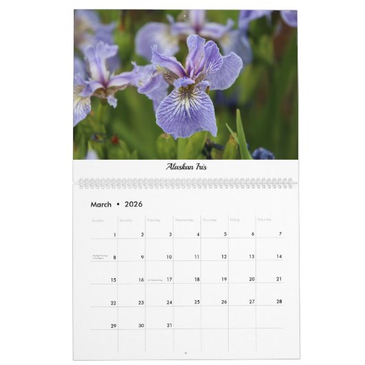 Alaska Kalender - Beschikbaar voor elk jaar! (Mar 2026)
