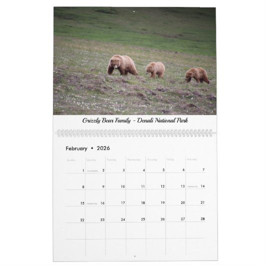 Alaska Kalender - Beschikbaar voor elk jaar! (Feb 2026)