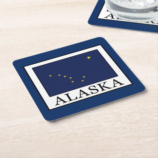 Alaska Kartonnen Onderzetters (Schuin)