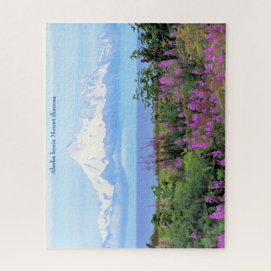 Alaska kenia Mount iliamna Legpuzzel (Verticaal)