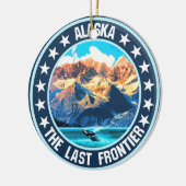 Alaska Keramisch Ornament (Links)