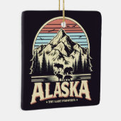 Alaska Keramisch Ornament (Rechts)