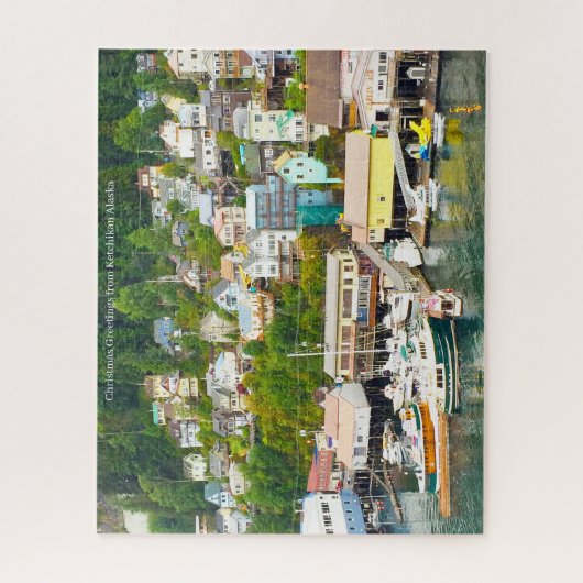 Alaska Ketckican Jigzaag Puzzle Legpuzzel (Verticaal)