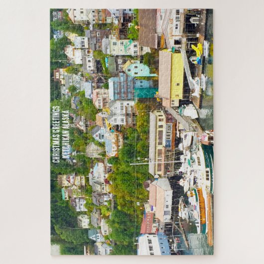 Alaska Ketckican Legpuzzel (Verticaal)