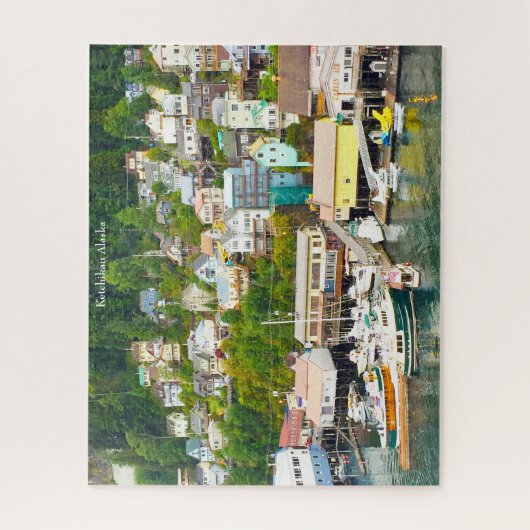 Alaska Ketckican Legpuzzel (Verticaal)