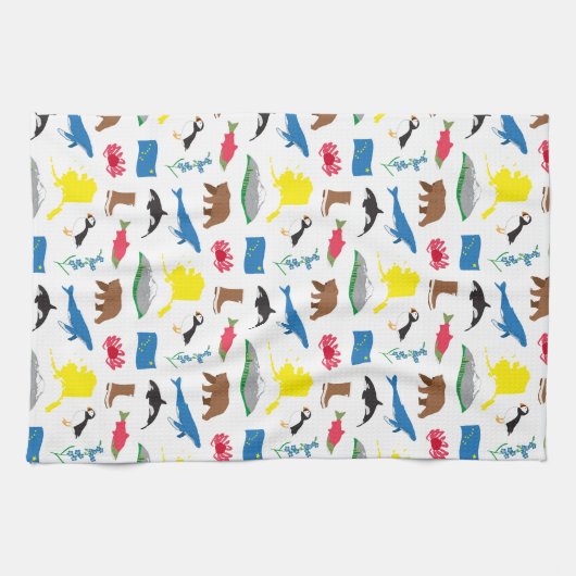 Alaska keukenhanddoek (Horizontaal)