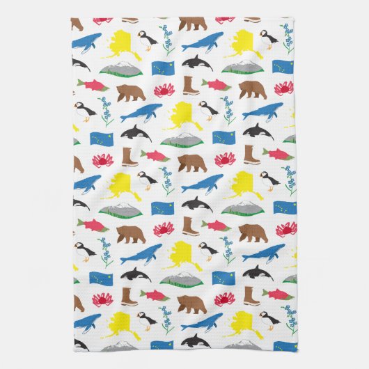 Alaska keukenhanddoek (Verticaal)