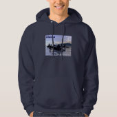 Alaska Killer Whales Stamp Hoodie (Voorkant)