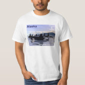 Alaska Killer Whales Stamp T-shirt (Voorkant)