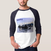Alaska Killer Whales Stamp T-shirt (Voorkant)