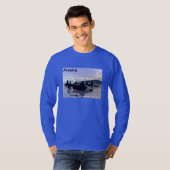 Alaska Killer Whales Stamp T-shirt (Voorkant volledig)