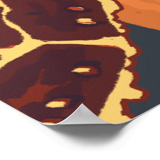 Alaska - King Crab en Fisherman Poster (Hoek)