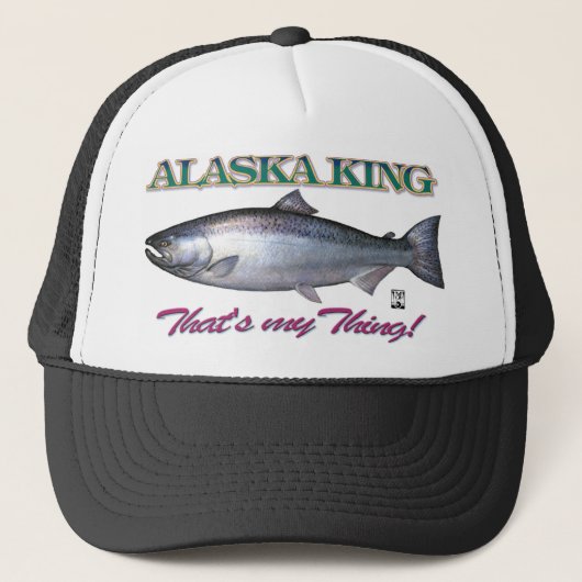Alaska King dat is mijn ding! Trucker Pet (Voorkant)