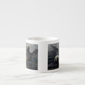 Alaska kuifpapegaaiduikers espresso kop (Voorkant)