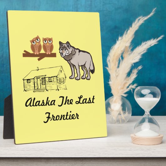 Alaska Laaste Grens Fotoplaat (Zijkant)