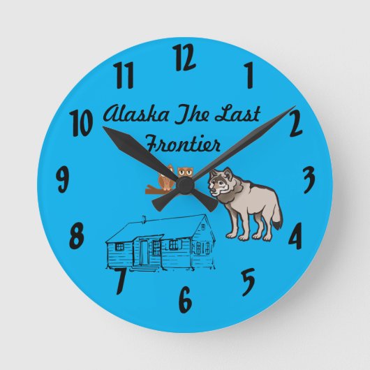 Alaska Laaste Grens Ronde Klok (Voorkant)