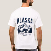 Alaska Laatste Grens Avontuur T-shirt (Achterkant)