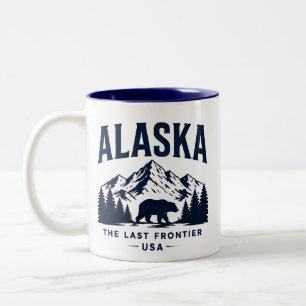 Alaska Laatste Grens Avontuur Tweekleurige Koffiemok