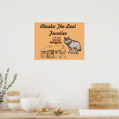 Alaska Laatste Grens Poster (Keuken)