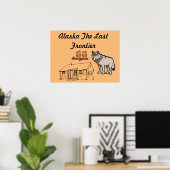 Alaska Laatste Grens Poster (Thuiskantoor)
