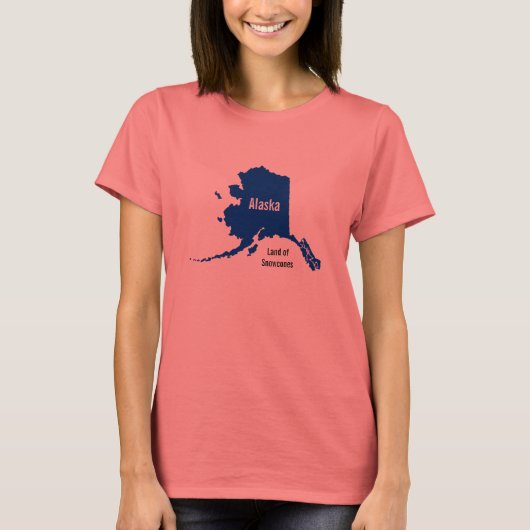 Alaska - Land Snowcones T-shirt (Voorkant)