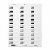 Alaska Landscape Etiket (Full Sheet)