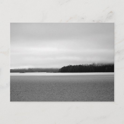 Alaska Landschap Feestdagenkaart (Voorkant)