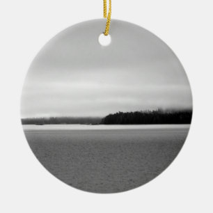 Alaska Landschap Keramisch Ornament