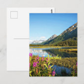 Alaska, landschappelijk landschap, briefkaart (Voorkant / Achterkant)