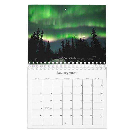 Alaska Landschappen SM - Kalender (Jan 2026)