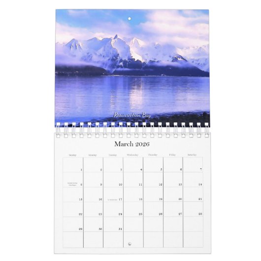 Alaska Landschappen SM - Kalender (Mar 2026)