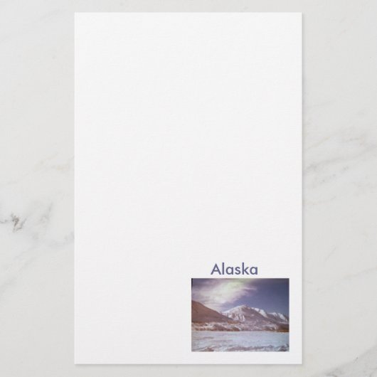 alaska landschapselderij briefpapier (Voorkant)