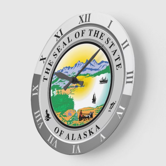 Alaska Large Clock Grote Klok (Hoek)