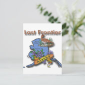 Alaska Last Frontier vogelbloem Briefkaart (Staand voorkant)