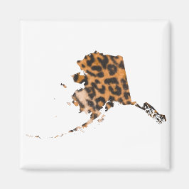 Alaska Leopard Magneet
