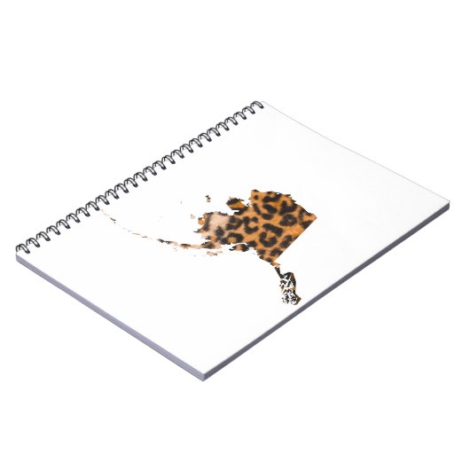Alaska Leopard Notitieboek (Linkerzijde)