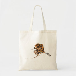 Alaska Leopard Print Tote Bag
