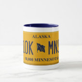 Alaska Licentie Bord mok (Midden)