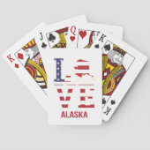 Alaska-liefde Pokerkaarten (Achterkant)